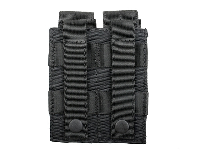 Double pouch for pistol magazines - black [8FIELDS]