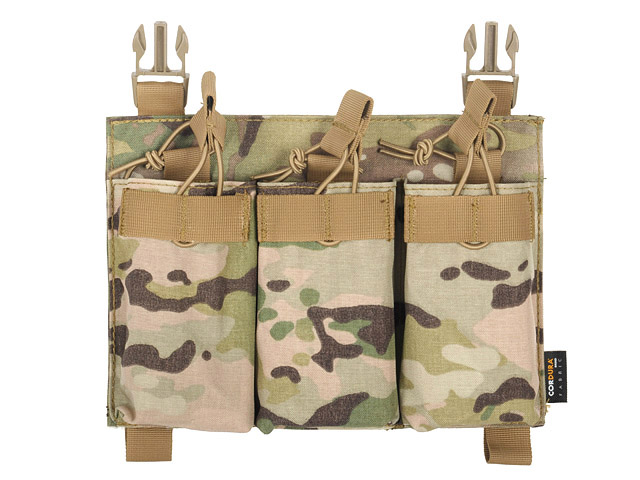 Buckle Up Triple 5.56 Mag Pouch - Multicam [8FIELDS PREMIUM]