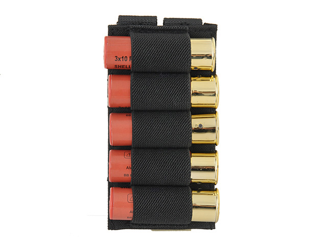 5rd Shotgun Shell Panel - Black [8FIELDS]
