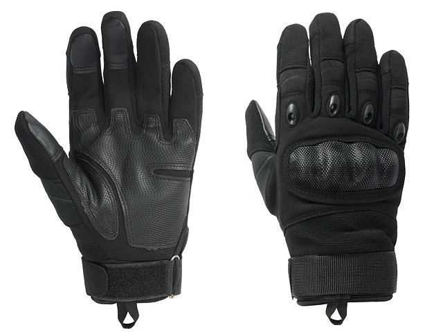 Military Gloves XL Size - Black [8FIELDS]