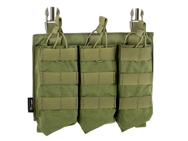 Buckle Up Triple AK47/AKM Pouch Panel - Olive
