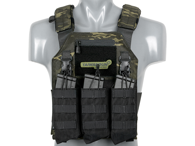 Buckle Up Triple AK47/AKM Pouch Panel - Olive