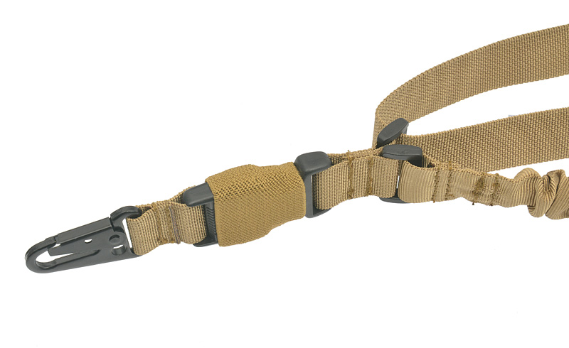 CQB Sling 1 point w/elastic cord - 01 - Tan [8FIELDS]