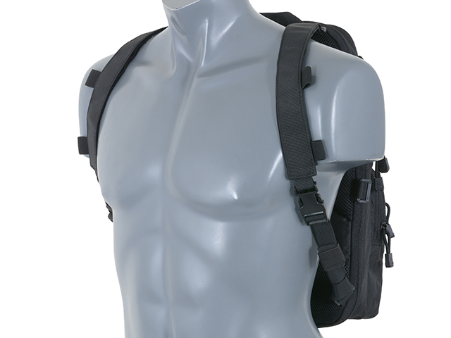 Backpack w/ MOLLE Front Panel - Black [8FIELDS]