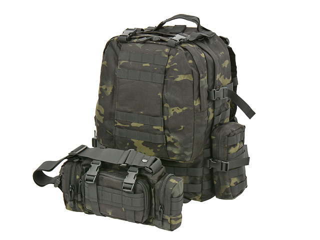3-DAY ASSAULT PACK -  Multicam Black [8FIELDS]