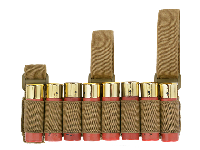 Arm shotshell pouch for 8 rounds - Coyote [8FIELDS]