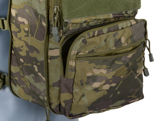 Backpack w/ MOLLE Front Panel - Black [8FIELDS]