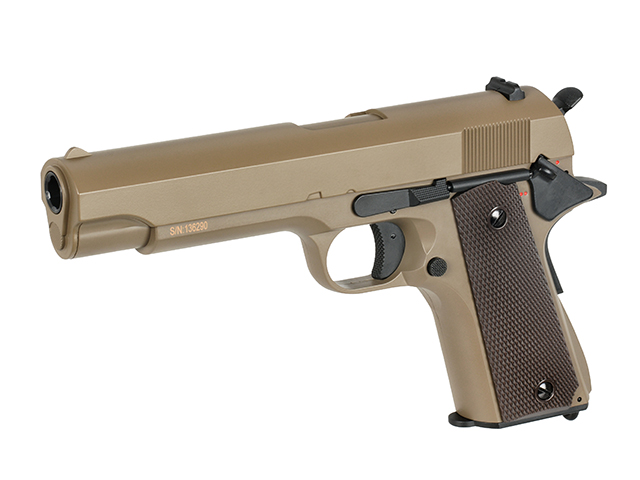 CYMA CM.123S AEP '1911' NACHBAU, TAN, S-Line mit JEFFTRON Mosfet MICRO