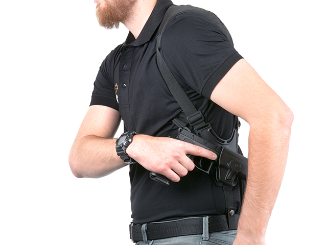 Airsoft Single shoulder harness - Black [Amomax]