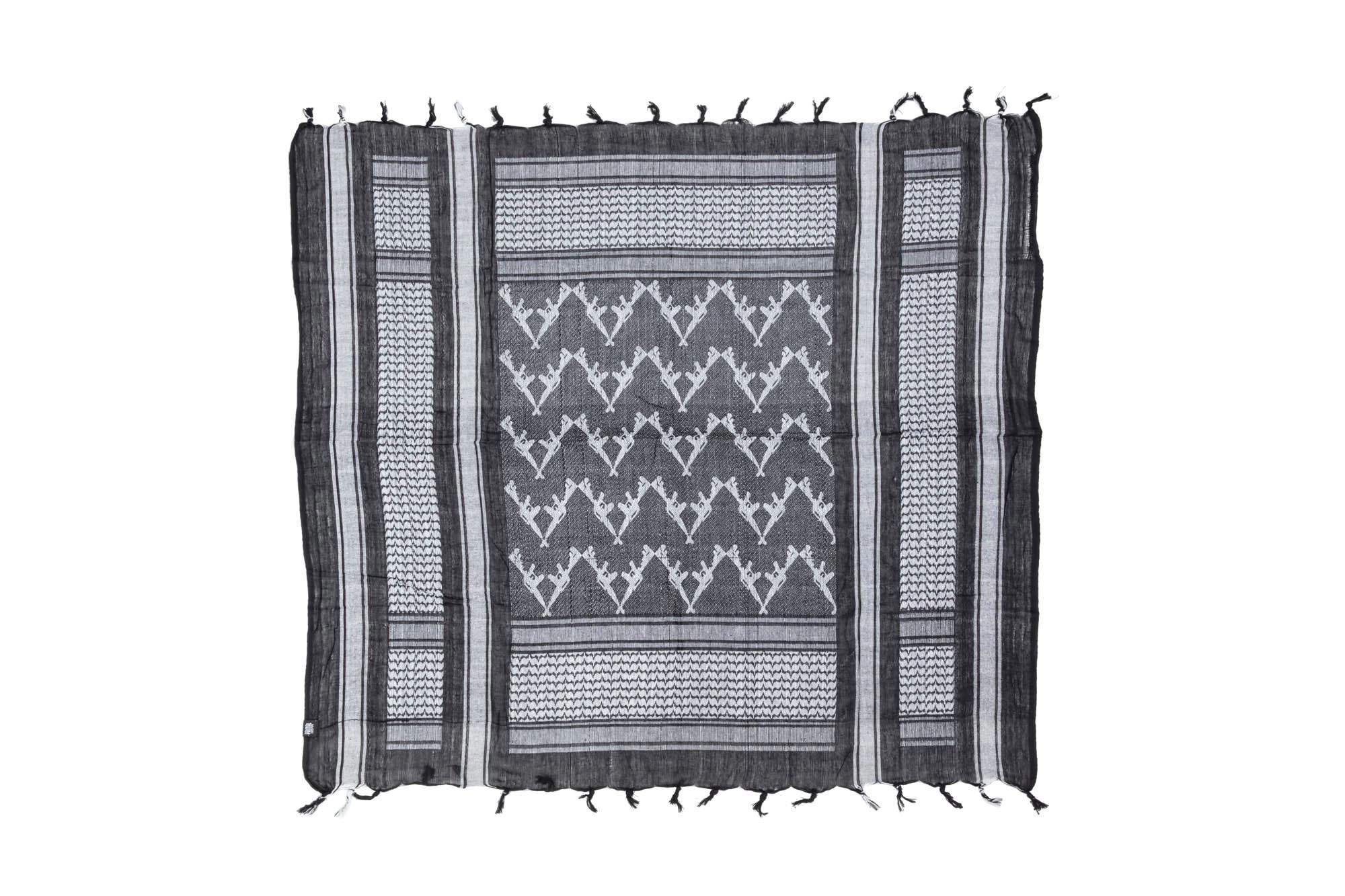 M16 Pattern Shemagh Scarf - BK