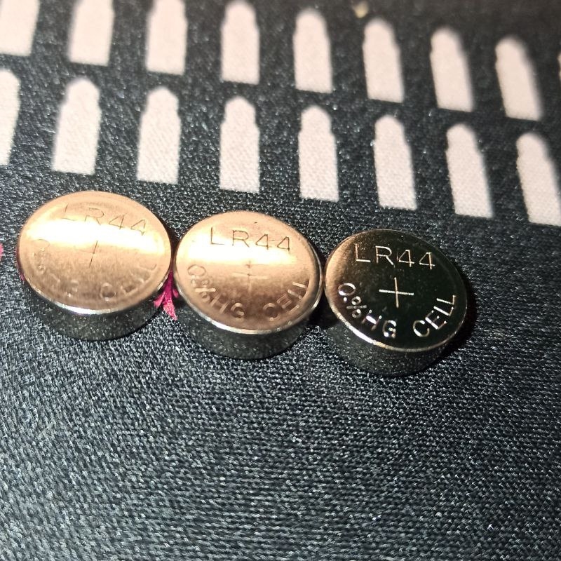 3er-Set LR44 Knopfzellen