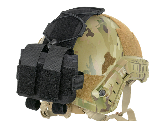 Accessory Pouch for Helmet - Black [EM]