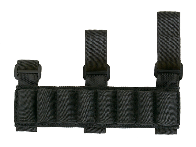 Arm shotshell pouch for 8 rounds - Black [8FIELDS]