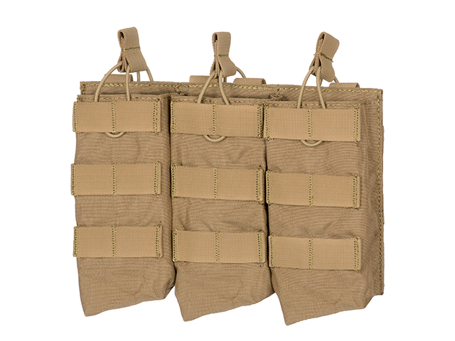 Open Top Triple 7.62x39 AK Mag Pouch - CB