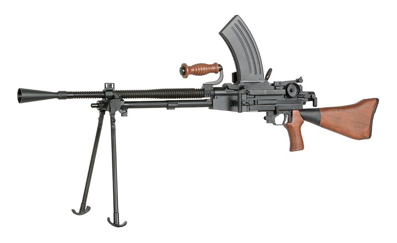 Japan Type 96 MG, max 0,5J AEG, Echtholz, optimierte Drosselung