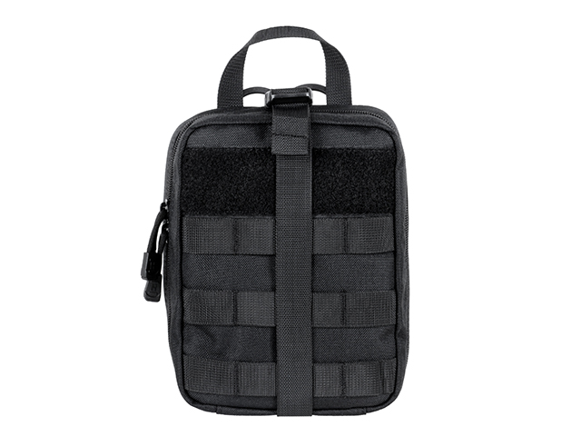 Large Rip-Off Medical Pouch - Black [8FIELDS]