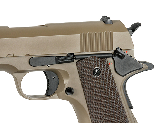 CYMA CM.123S AEP '1911' NACHBAU, TAN, S-Line mit JEFFTRON Mosfet MICRO
