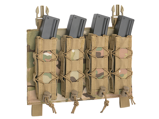 BUCKLE UP Speed Quad MP5/SMG/UTR45 Magazine Pouch - Multicamo [8FIELDS]
