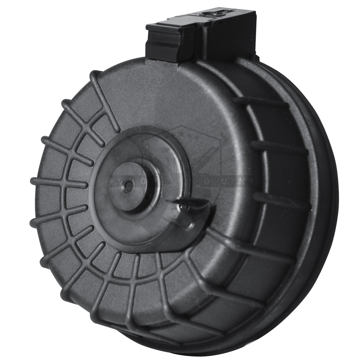 2000rds AK-16 Elektrisches Trommel-Magazin, Schwarz