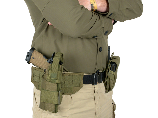 Belt Mounted MOLLE Panel - Coyote [8FIELDS]