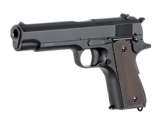 CYMA CM.123S AEP '1911' NACHBAU, schwarz, S-Line mit JEFFTRON Mosfet MICRO