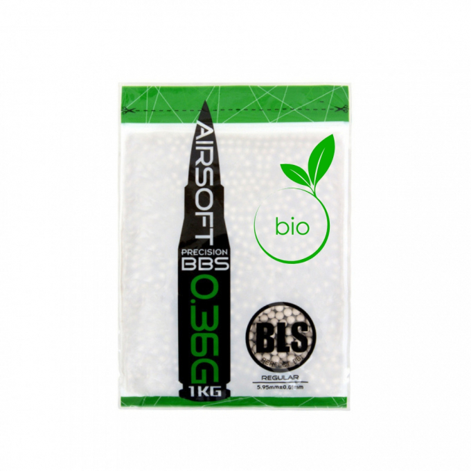 0,36G - BLS BIO BB'S 2800 Schuss, weiß