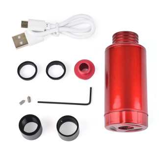 J-TAC "Lightweight" 'Spitfire' Universal Muzzleflash- & Tracerunit (14mm, 11mm Gewindeadapter) - "Red"