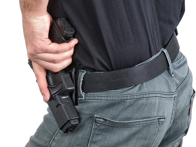 Airsoft Belt Clip - Black [Amomax]