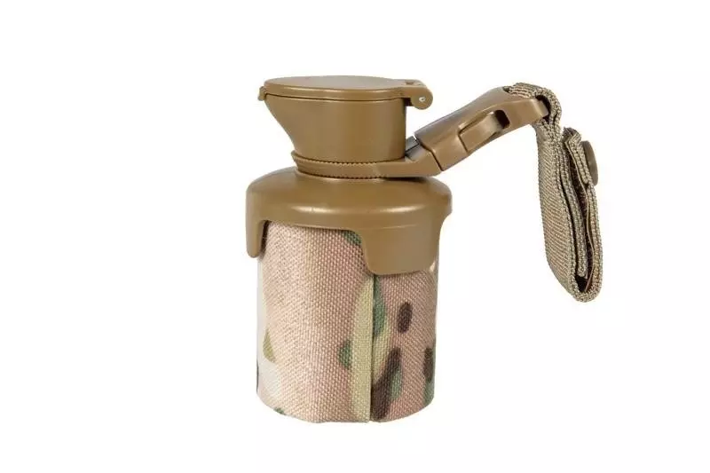 Kugelbeutel mit Flaschenkopf, faltbar mit Molleclip, MC