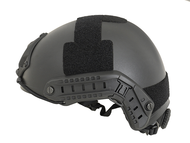 FAST MH Helmet Replica with quick adjustment - Black [EM]