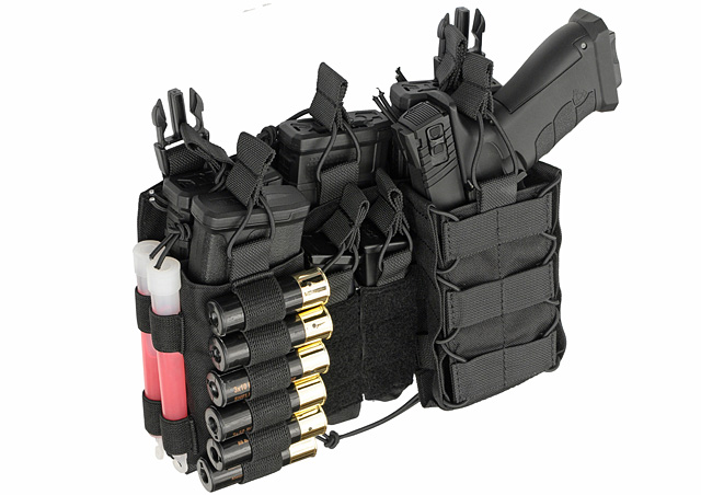 Buckle Up Multi-Mission Front-Panel - Black [8FIELDS]