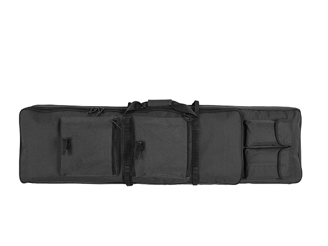 47 inches double rifle gun case - black [8FIELDS] - Restposten