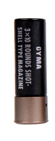 30rds Schrotflinten-Shell, Schwarz