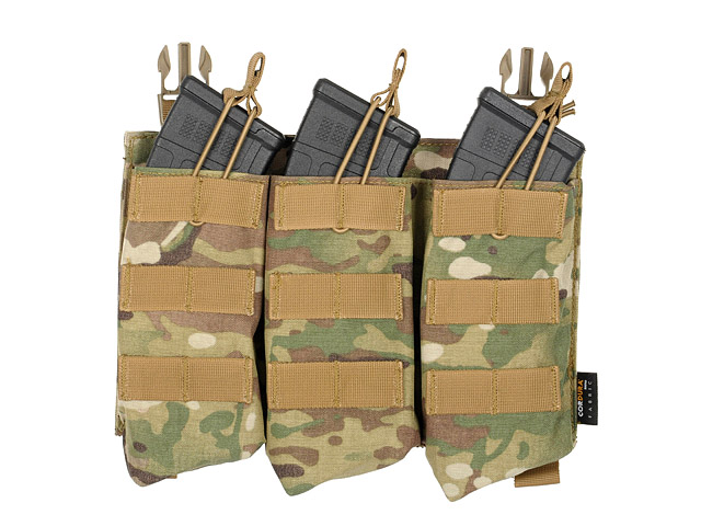 Buckle Up Triple AK47/AKM Mag Pouch - Multicam [8FIELDS PREMIUM]