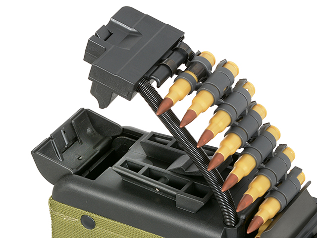 2000rds Electrisches Boxmagazin für 'T8 MK46'  von BattleAxe, Oliv