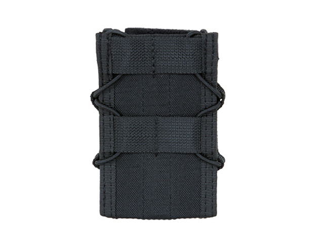 Belt-Mounted Versatile rifle magazine pouch - Black
