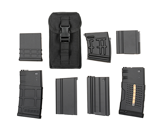 Sniper Rifle Double Magazine Pouch - Multicamo