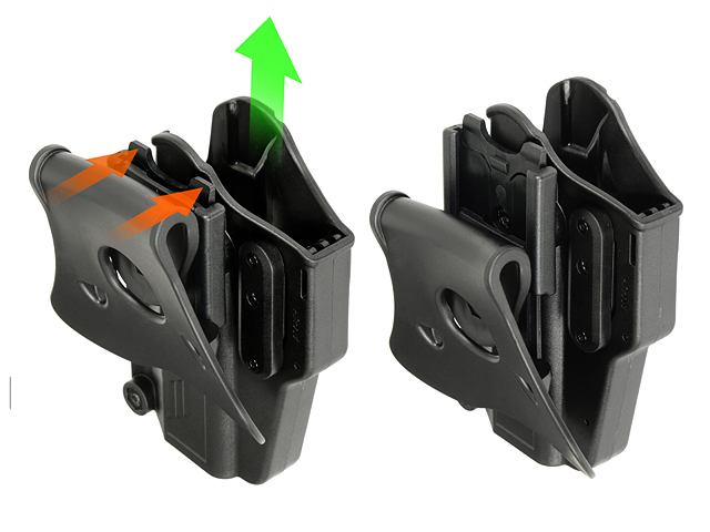 Quick Release Adaptor - Black [Amomax]