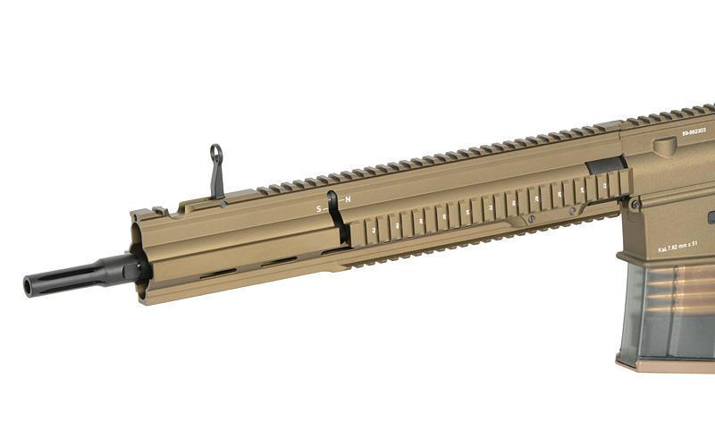 EC-204 DMR S-AEG mit Eshooter ETU, Grün/Braun