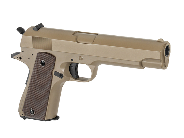CYMA CM.123S AEP '1911' NACHBAU, TAN, S-Line mit JEFFTRON Mosfet MICRO