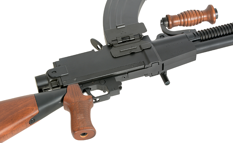 Japan Type 96 MG, max 0,5J AEG, Echtholz, optimierte Drosselung