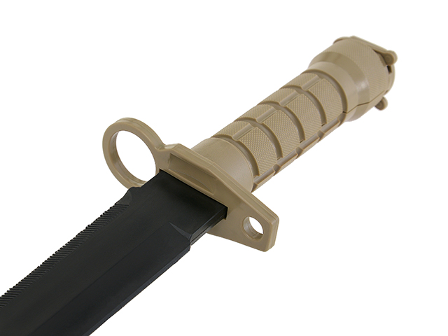 Dummy Bajonett mit Scheide für M4/M16 - Tan