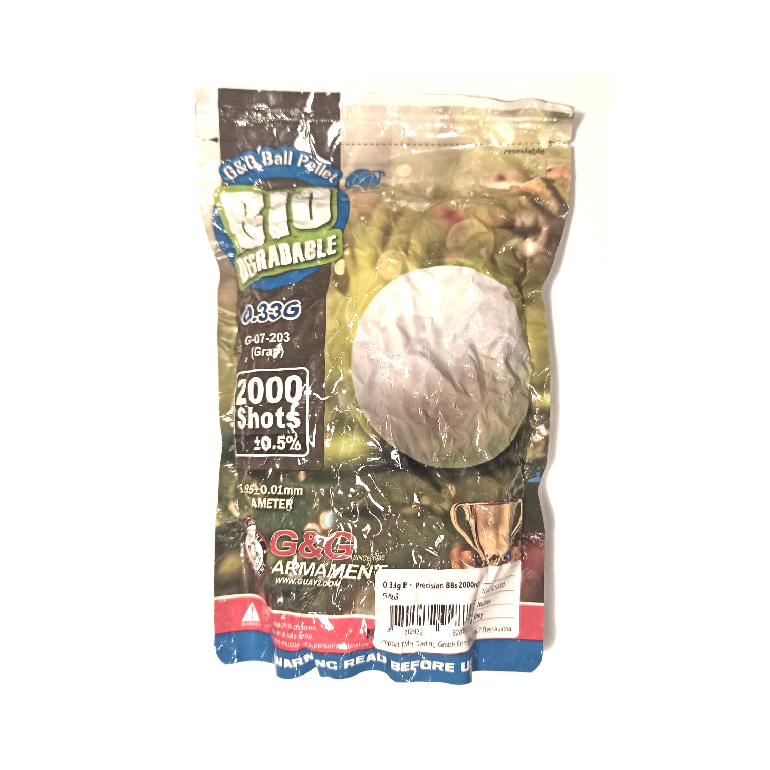 0,33g G&G BIO BB's 2000er Beutel (Vakuumiert)