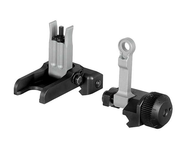 BD M4 SOPMOD "KAC" Folding Sight Set - Black