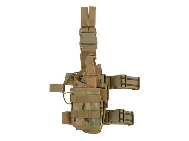2-Ways Carrying Type Tactical Drop Leg Holster - Multicamo [8FIELDS]