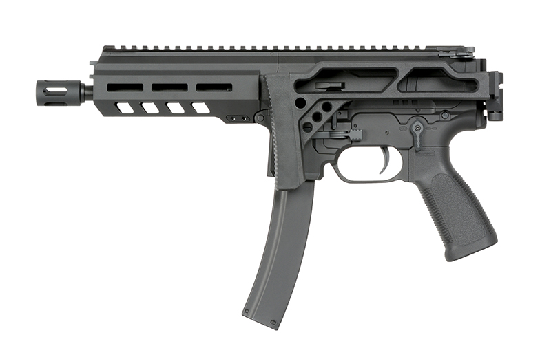 DMP-9 0,5J AEG mit Bluetooth Eshooter ETU, normale Drosselung