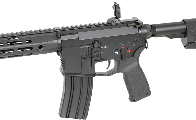 CM.097A S-AEG mit Eshooter ETU - Schwarz