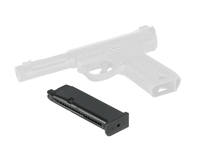 [A.N.LIMITED] 23rds AAP-01 / GLOCK GBB Magazin (BK) (ActionArmy)
