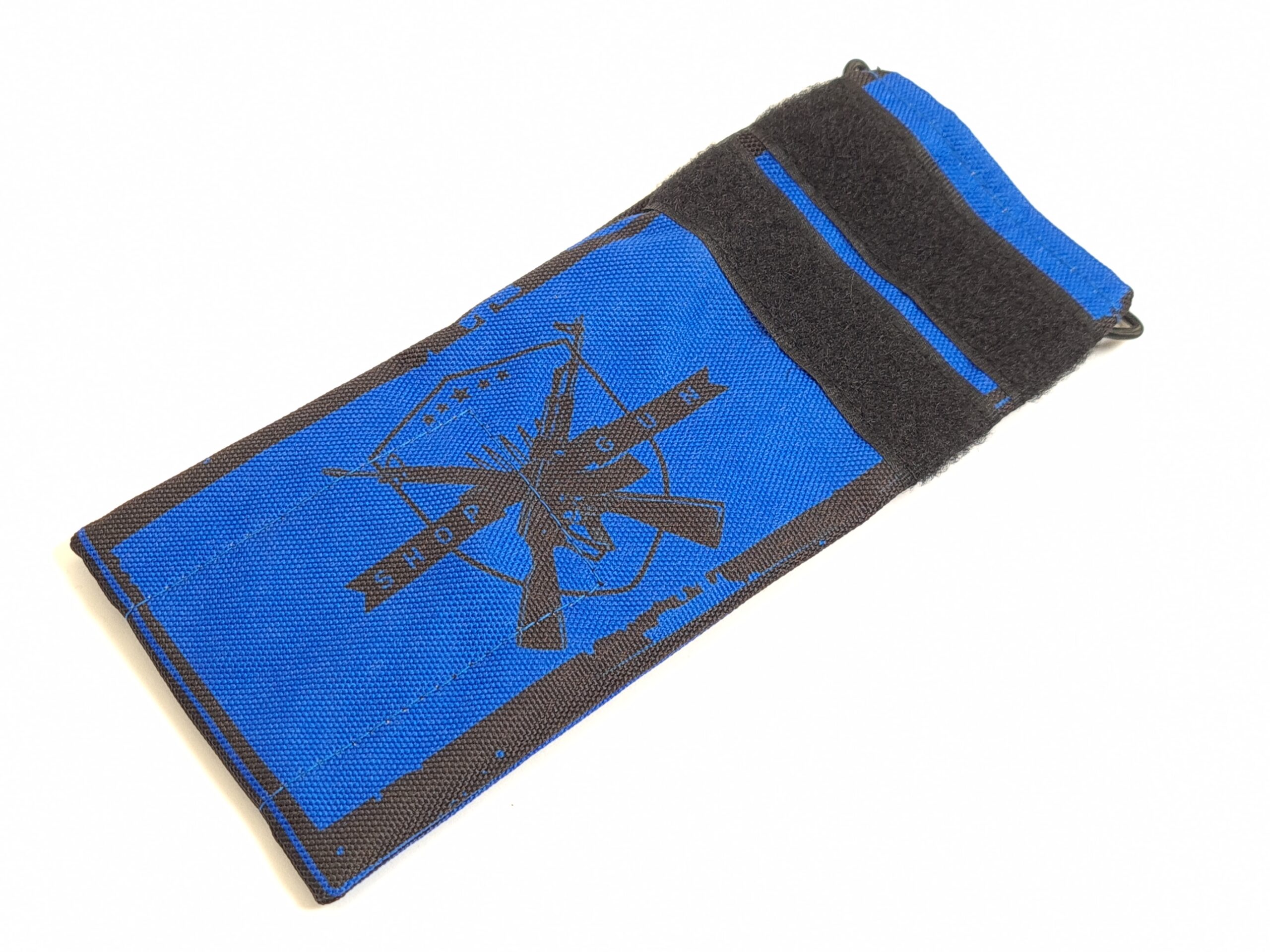 Laufsocke mit Patchfläche (Blau) (Shop-Gun)