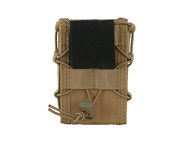 Belt-Mounted Versatile rifle magazine pouch - Coyote
